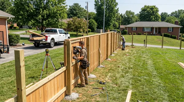 Team Knoxville Fence Company in Knoxville