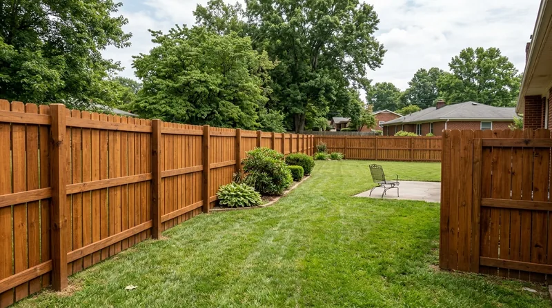 Fence Staining & Restoration Knoxville