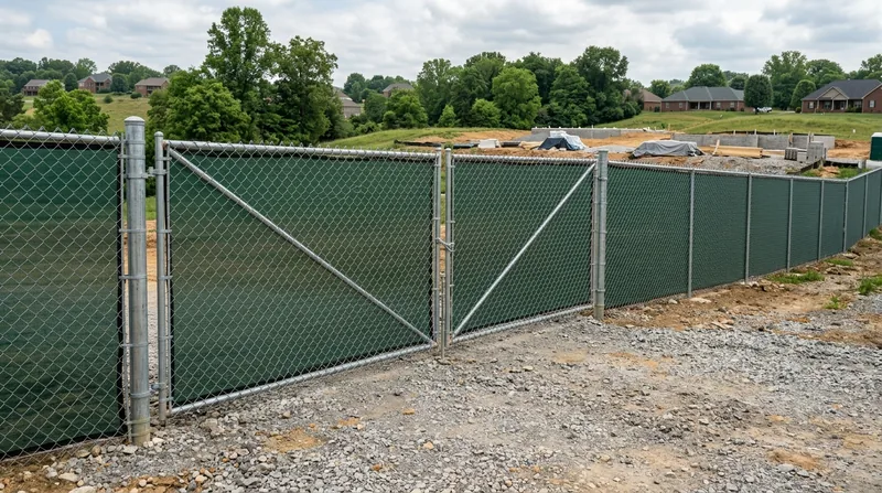 Commercial & Temporary Fencing Knoxville
