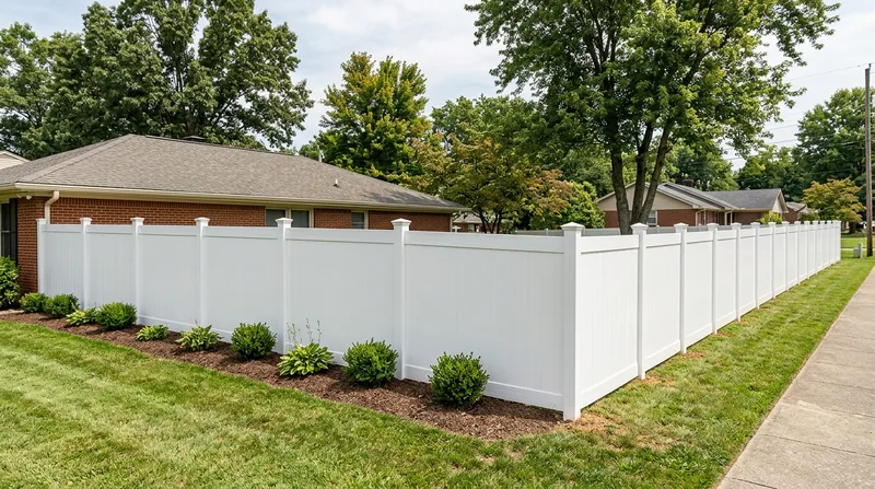Vinyl & PVC Fence Installation Knoxville