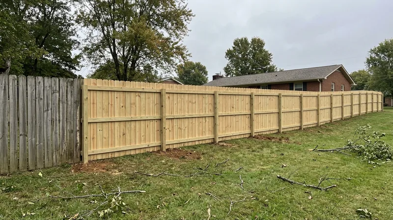 Storm Damage Fence Repair Knoxville